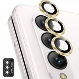 Enkay Samsung Galaxy Z Fold 5 Kamerasuojus karkaistua lasia alumiinia kulta