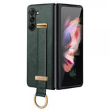Sulada Samsung Galaxy Z Fold 5 kuori Fashion Series, vihreä