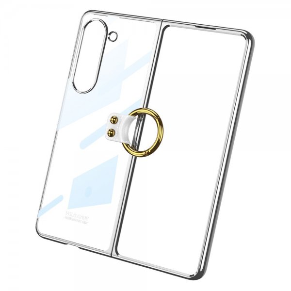 GKK Samsung Galaxy Z Fold 5 -kuori, jossa sormipidike, vihreä