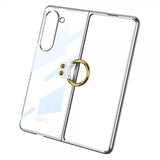 GKK Samsung Galaxy Z Fold 5 -kuori sormipidikkeellä, hopea