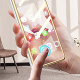 GKK Samsung Galaxy Z Fold 5 -kuori pinnoitetuilla reunoilla, valkoinen
