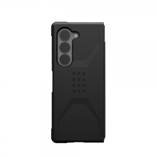 Urban Armor Gear (UAG) Samsung Galaxy Z Fold 6 -suojakuori Civilian, musta