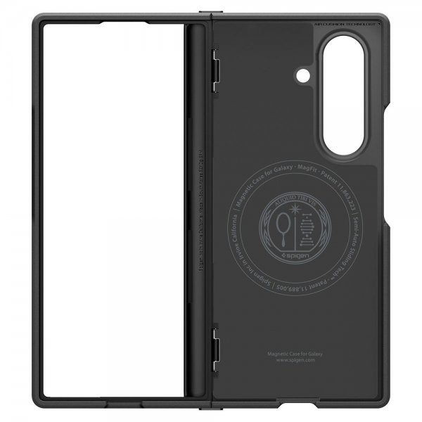 Spigen Samsung Galaxy Z Fold 7 Kuori Slim Armor Pro MagFit Metal Slate