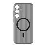 Samsung Galaxy S24 Kuori Poimutettu MagSafe Musta
