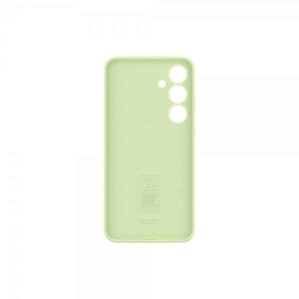 Samsung Original Galaxy S24 Plus -silikonikuori, vaaleanvihreä