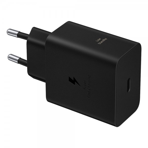 Samsung Alkuperäinen Laturi 60W Virta-adapteri USB-C Musta