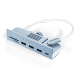 Satechi USB-C Clamp Hub, sininen