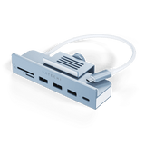 Satechi USB-C Clamp Hub, sininen