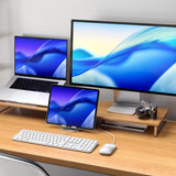 Satechi Langallinen Näppäimistöt Slim LX3 USB-C/USB-A Hopea