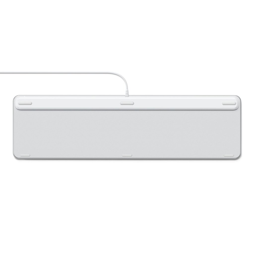 Satechi Langallinen Näppäimistöt Slim LX3 USB-C/USB-A Hopea