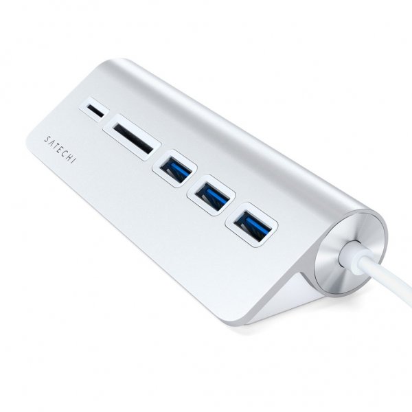 Satechi USB-C Combo Hub for Desktop Sininen