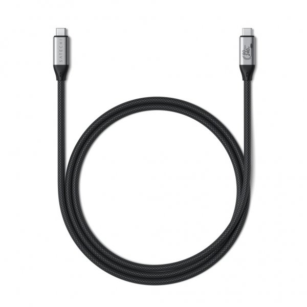 Satechi USB4 Pro V2 -kaapeli 1,2 m musta