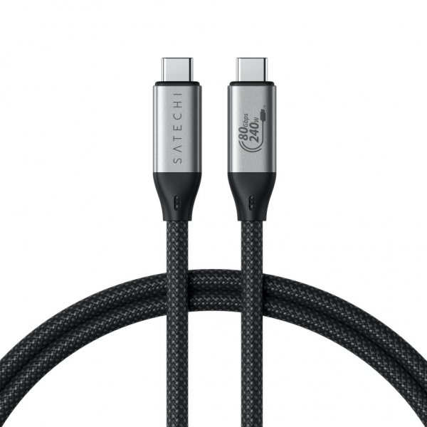 Satechi USB4 Pro V2 -kaapeli 1,2 m musta
