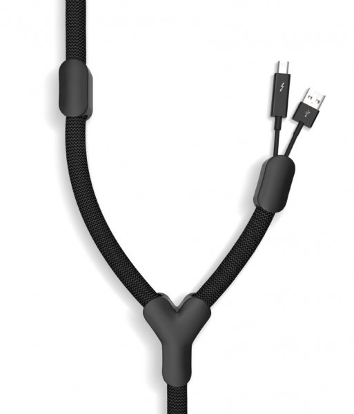 Bluelounge Soba -kaapelisuoja, musta