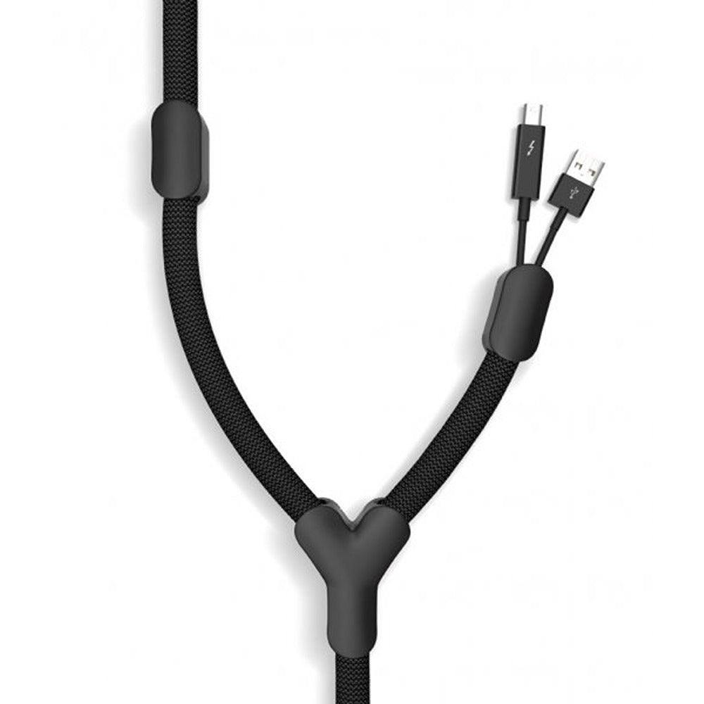 Bluelounge Soba -kaapelisuoja, musta