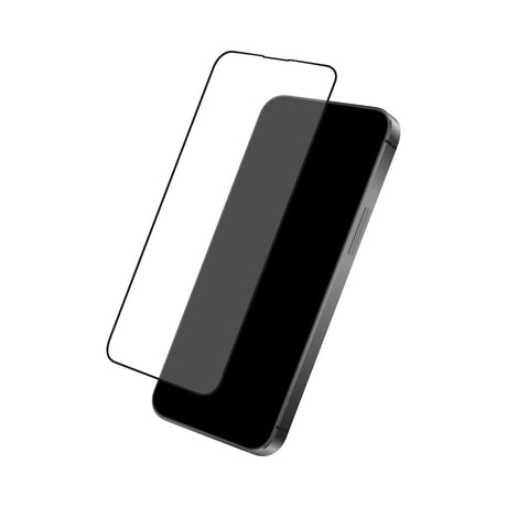 MobileFriend iPhone 16 Pro Max Skärmskydd Svart ram