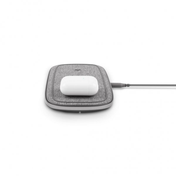 Moshi Sette Q langaton laturi, kaksois, 15 W, harmaa
