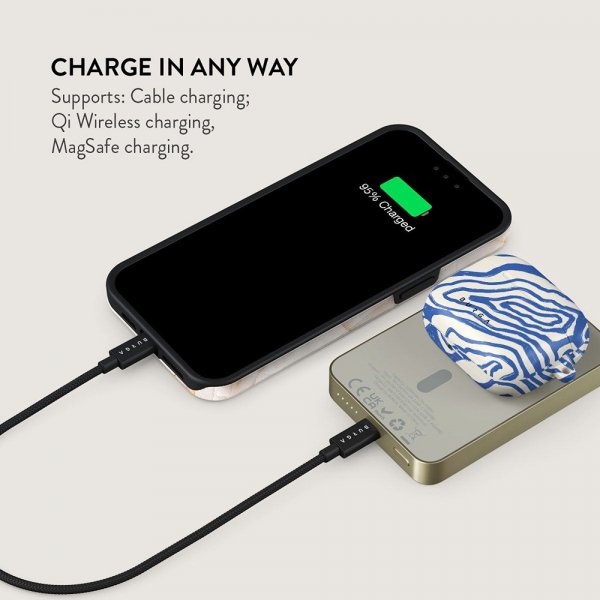 Burga Powerbank MagSafe 5000 mAh Seven Seas Kulta