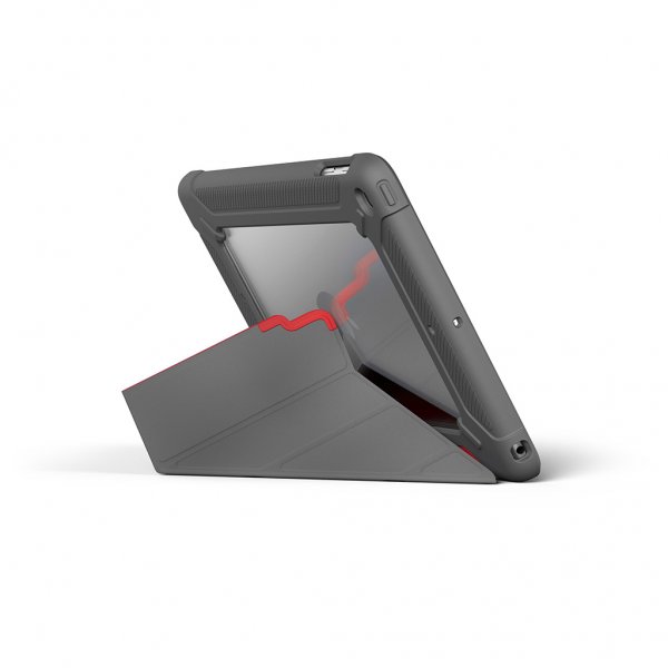 Pipetto iPad 9.7 (gen 5/6) Origami Shield -suojakotelo, punainen