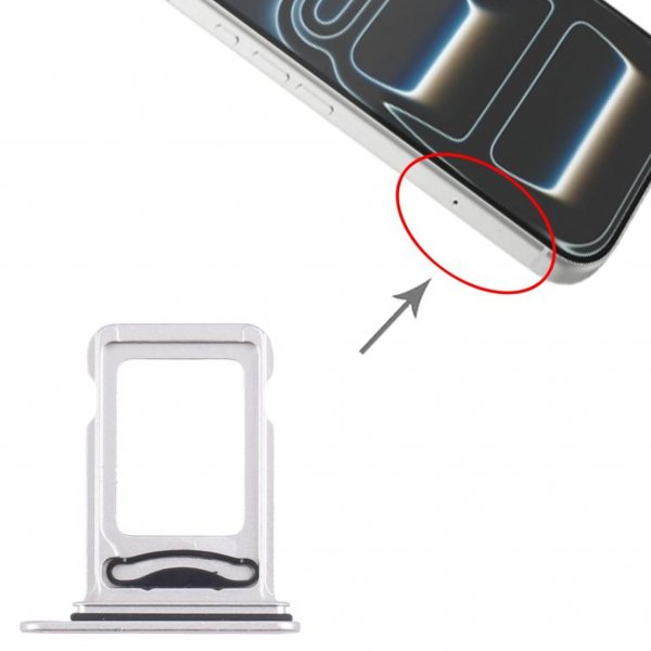 SIM-korttipidike Dual SIM iPhone 17 Pro:lle - Hopea