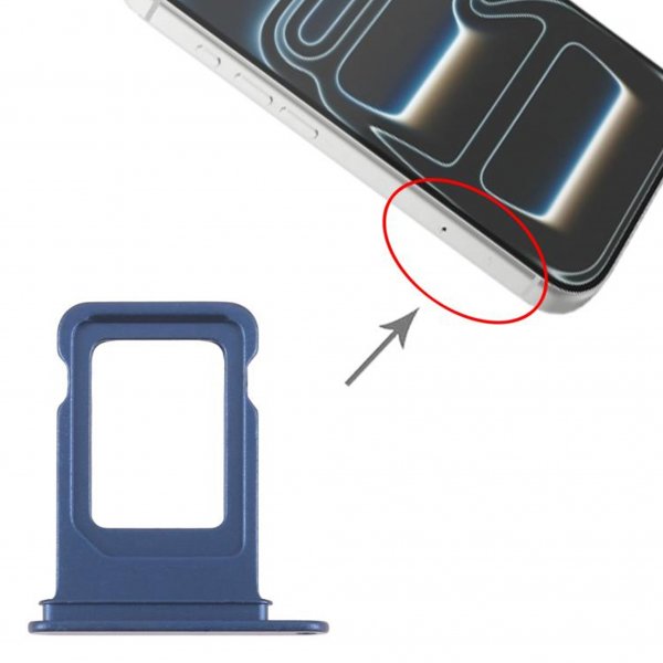 SIM-korttipidike iPhone 17 Pro - Deep blue