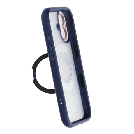 iPhone 17 Kuori, kääntyvä teline, MagSafe, Sininen