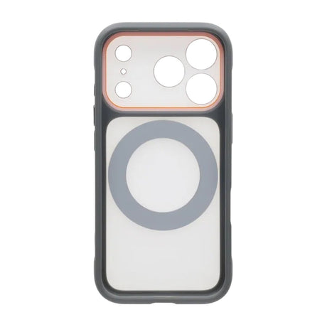 iPhone 17 Pro Max Kuori pyörivällä jalustalla MagSafe Harmaa