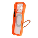 iPhone 17 Pro Max Kuori pyörivällä jalustalla MagSafe Oranssi