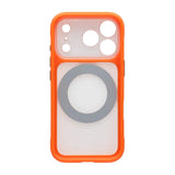 iPhone 17 Pro Kuori pyörivällä jalustalla MagSafe Oranssi