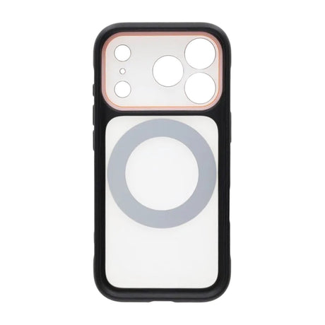 iPhone 17 Pro Kuori pyörivällä jalustalla MagSafe Musta