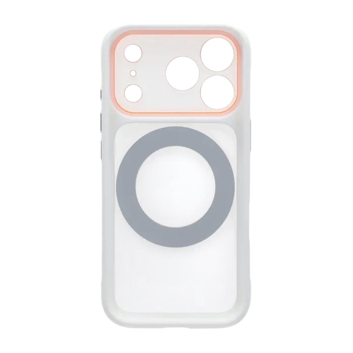 iPhone 17 Pro Kuori pyörivällä jalustalla MagSafe Valkoinen