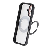 iPhone 17 Kuori, kääntyvä teline, MagSafe, Musta