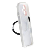 iPhone 17 Kuori pyörivällä jalustalla MagSafe Valkoinen