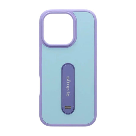 iPhone 16 Pro Kuori Taitettavalla jalustalla Violetti