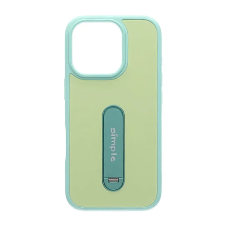 iPhone 16 Pro Max Kuori Taitettavalla jalustalla Vihreä