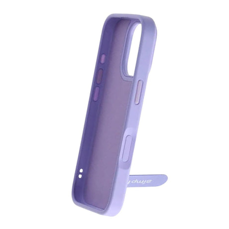 iPhone 16 Pro Max Kuori Taitettavalla jalustalla Violetti