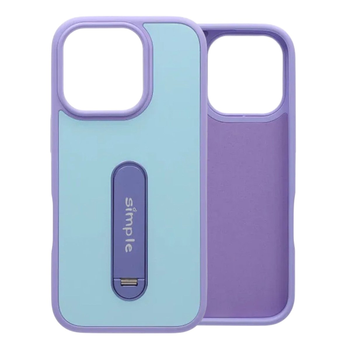 iPhone 16 Pro Max Kuori Taitettavalla jalustalla Violetti