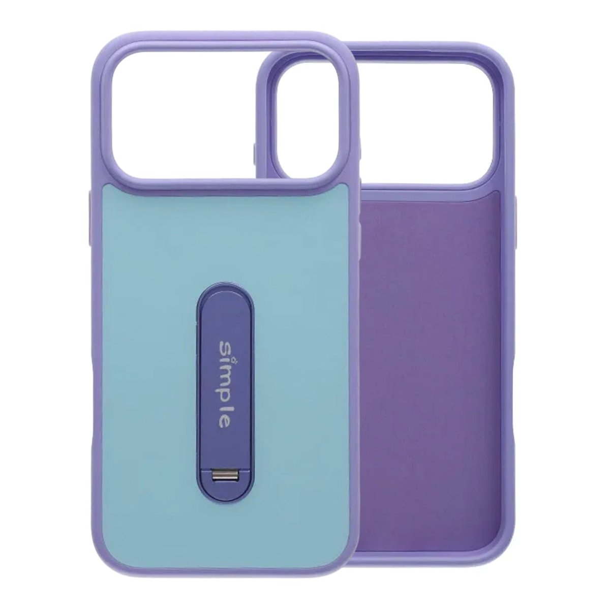iPhone 17 Pro Kuori Taitettavalla jalustalla Violetti