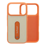 iPhone 17 Pro Max Kuori Taitettava jalusta Oranssi