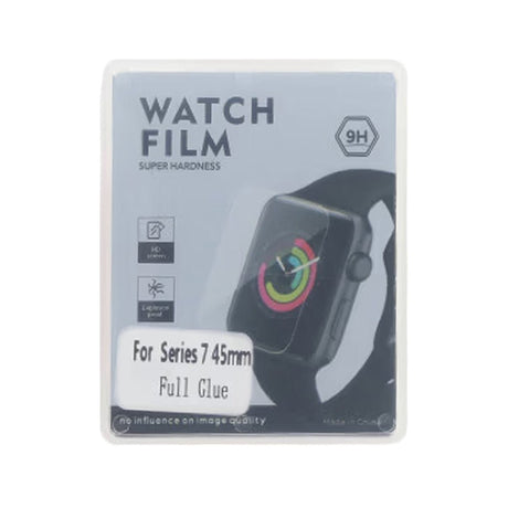 Apple Watch 45mm Näytönsuoja karkaistua lasia 3D