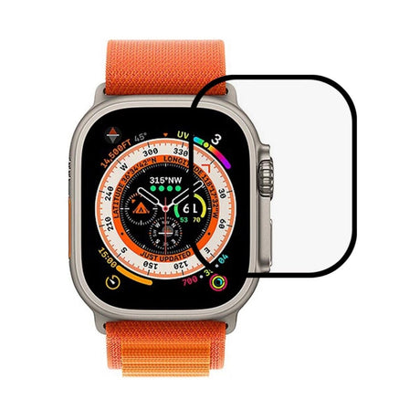 Apple Watch Ultra 2 49mm Näytönsuoja karkaistua lasia 3D