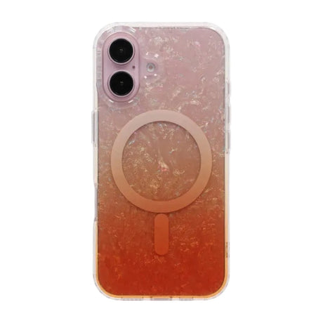 iPhone 16 Kuori Dreamy Ocean MagSafe Oranssi