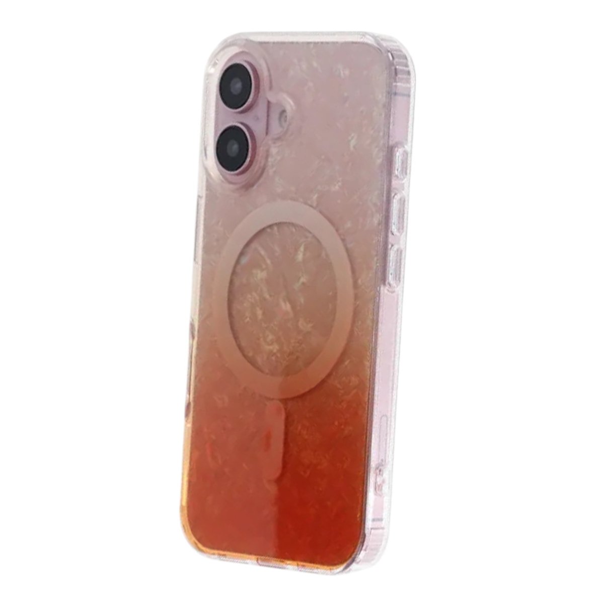iPhone 16 Kuori Dreamy Ocean MagSafe Oranssi