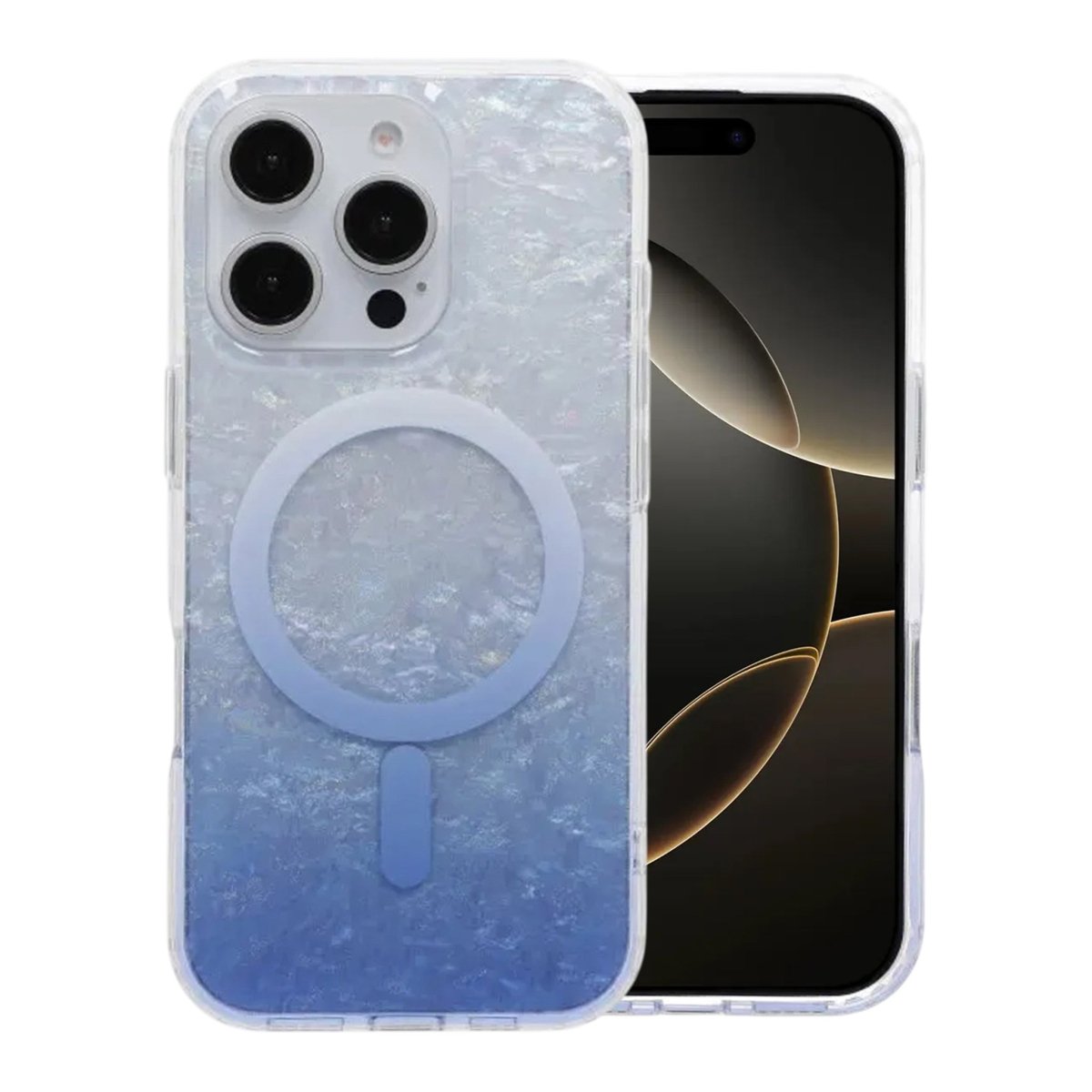 iPhone 16 Pro Max Kuori Dreamy Ocean MagSafe Violetti