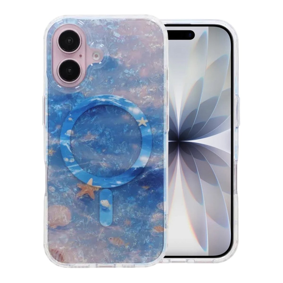 iPhone 17 Kuori Dreamy Ocean MagSafe Sininen