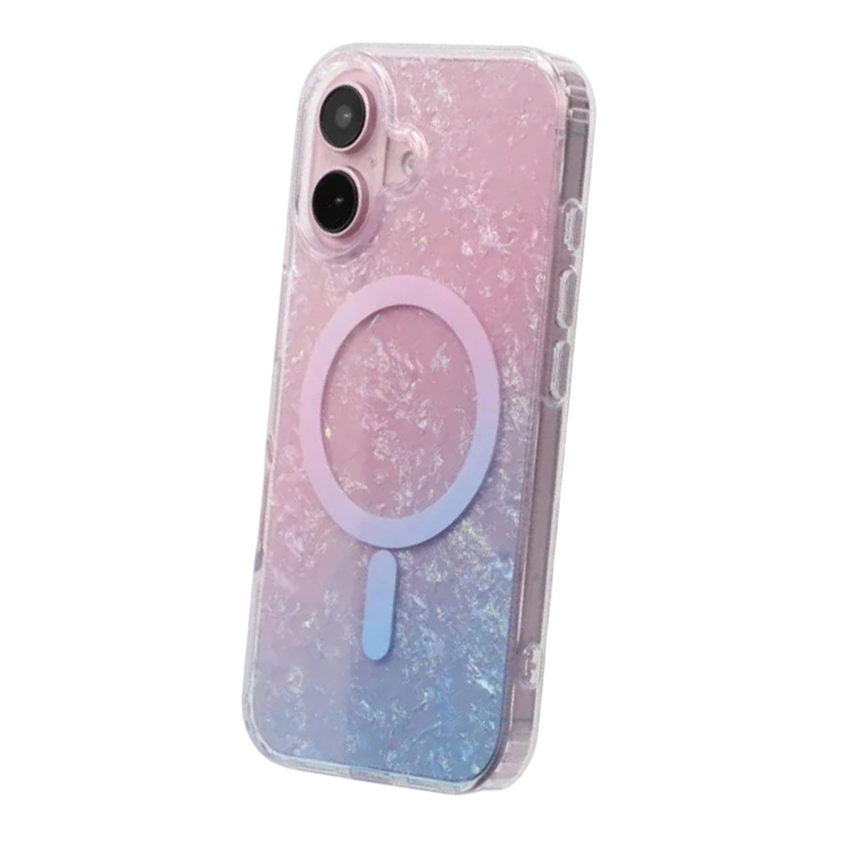 iPhone 17 Kuori Dreamy Ocean MagSafe Vaaleanpunainen
