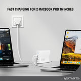 4smarts Työpöydän laturi GaN Flex Pro 200W 4 USB-C