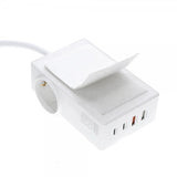 4smarts Työpöydän laturi USB-C/A Power Strip Desk GaN 65W