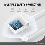 4smarts Työpöydän laturi USB-C/A Power Strip Desk GaN 65W