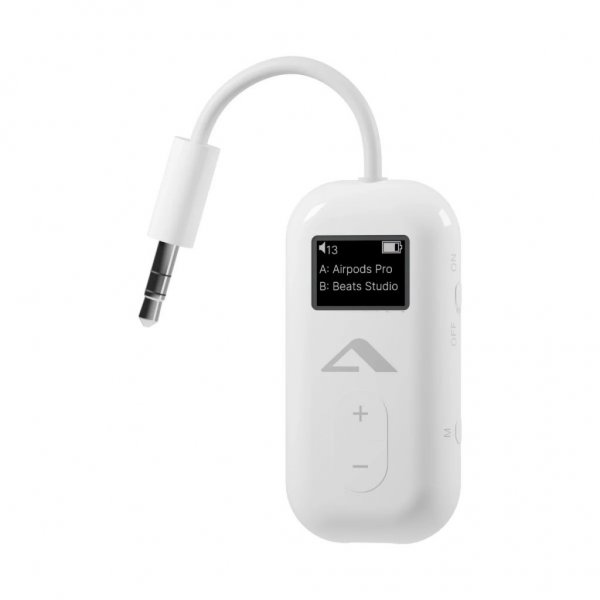 ALOGIC SkySound Bluetooth-äänilähetin Valkoinen